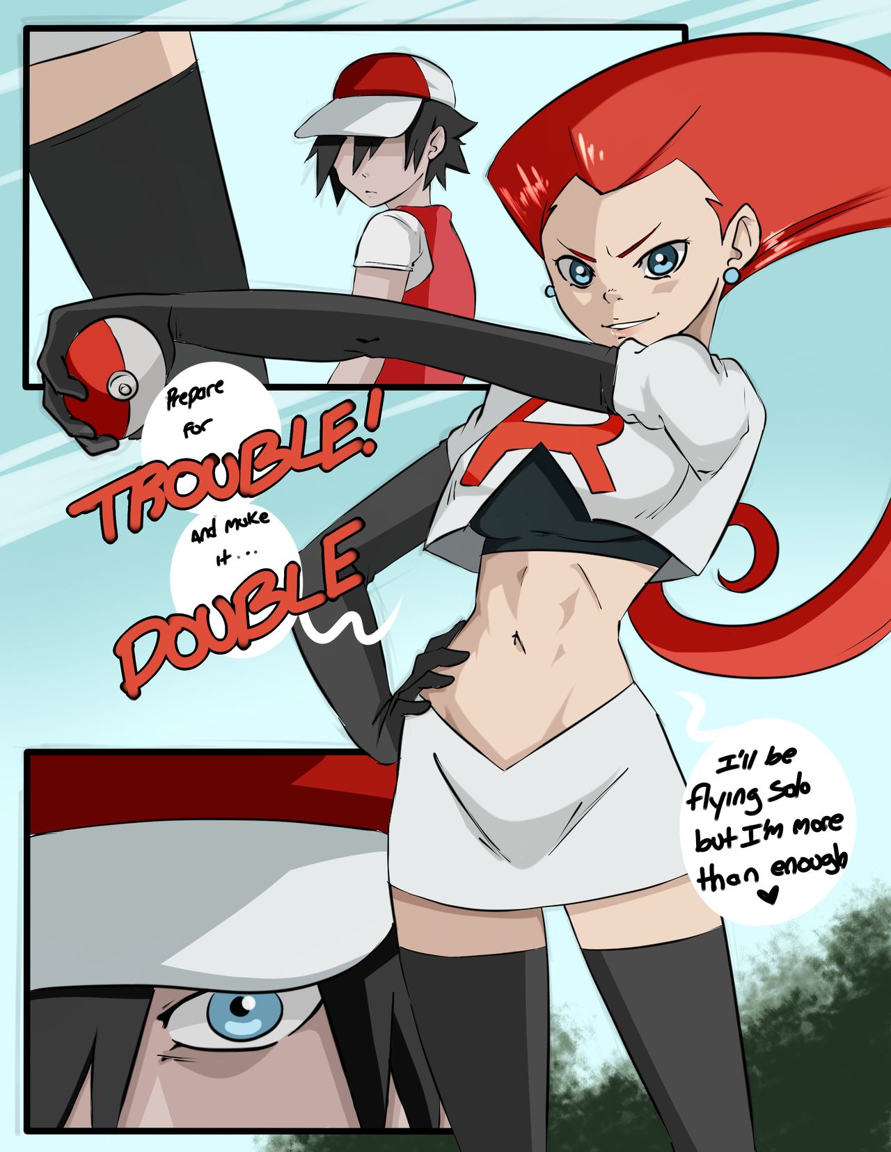 Jessie in Double Troubles page 2 full