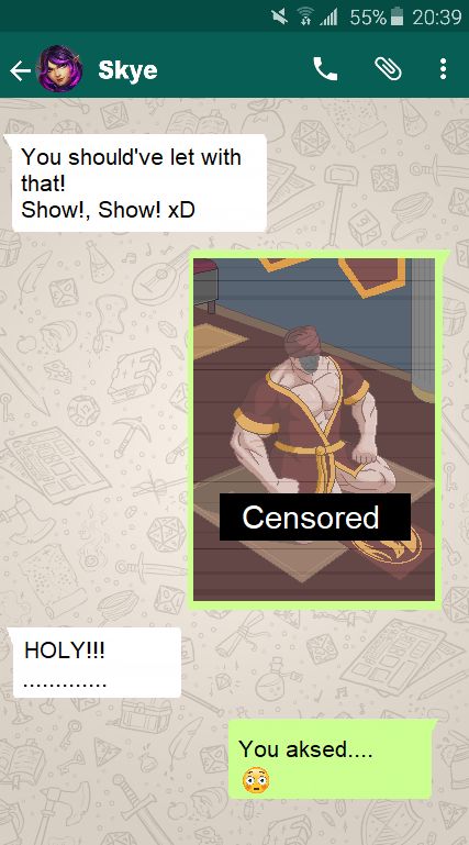 Lian and Skye gossip about Khan page 5 full