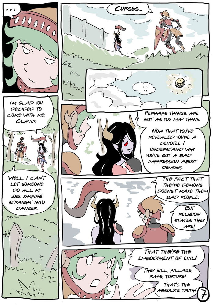 Comic - The adventures of Mayrah - Chapter 1 page 8 full