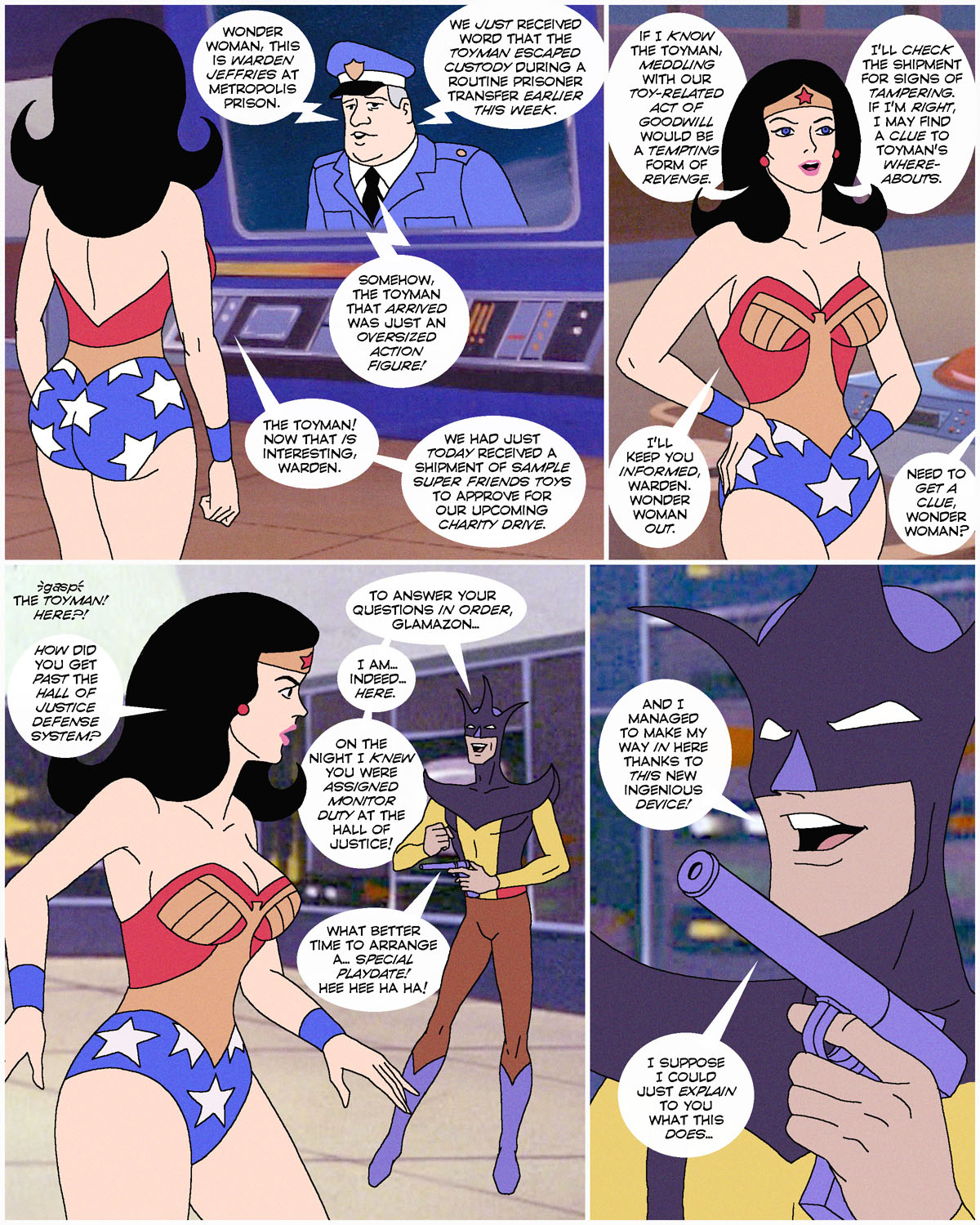 Super Friends with Benefits: Toyman at Large page 2 full