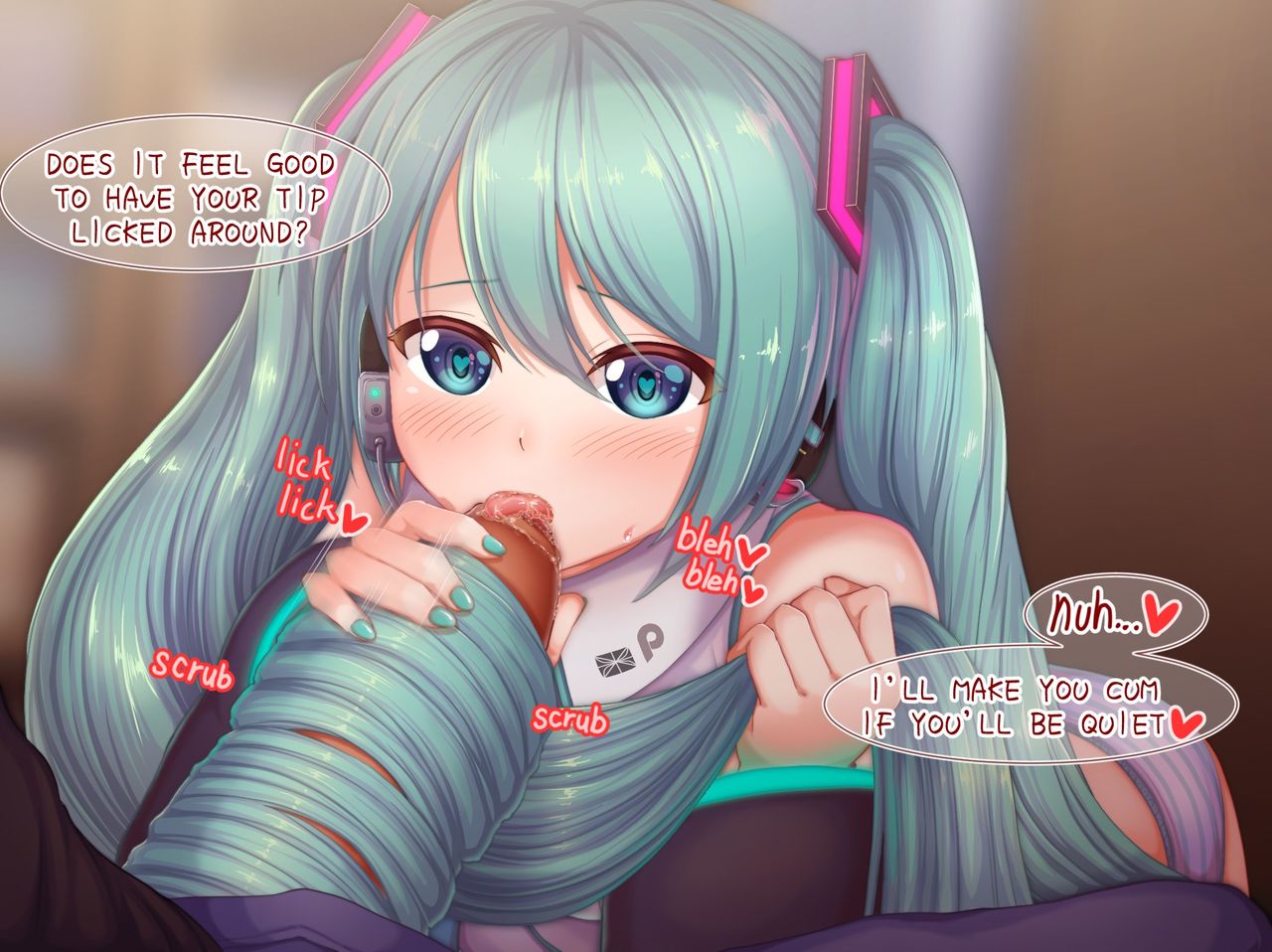 Miku-Hairjob page 6 full