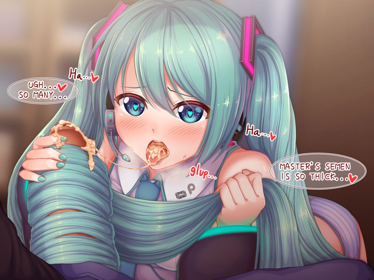 Miku-Hairjob page 9 full