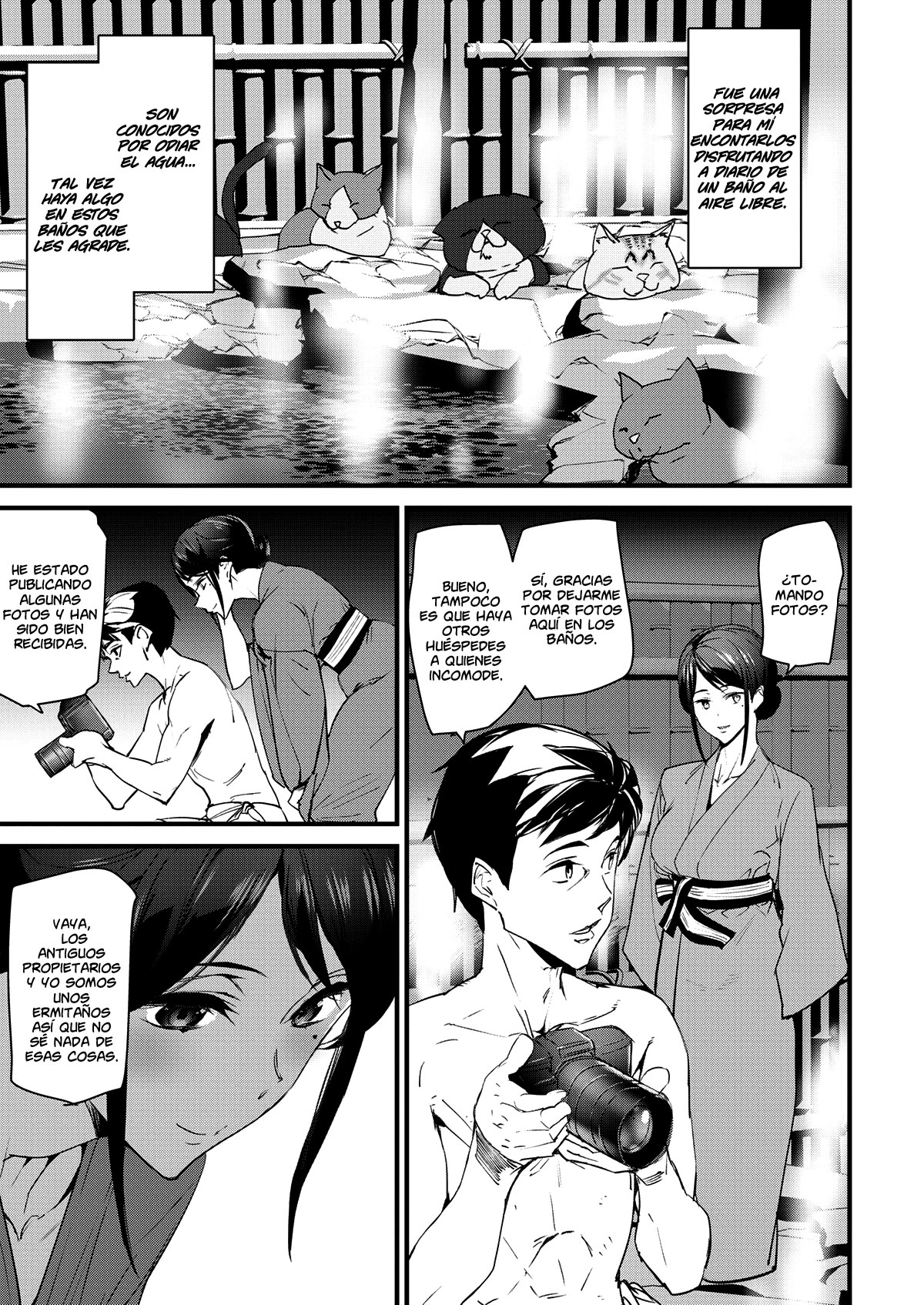 Neko Onsen no Wakaokami | La dueña de la posada de los gatos page 5 full