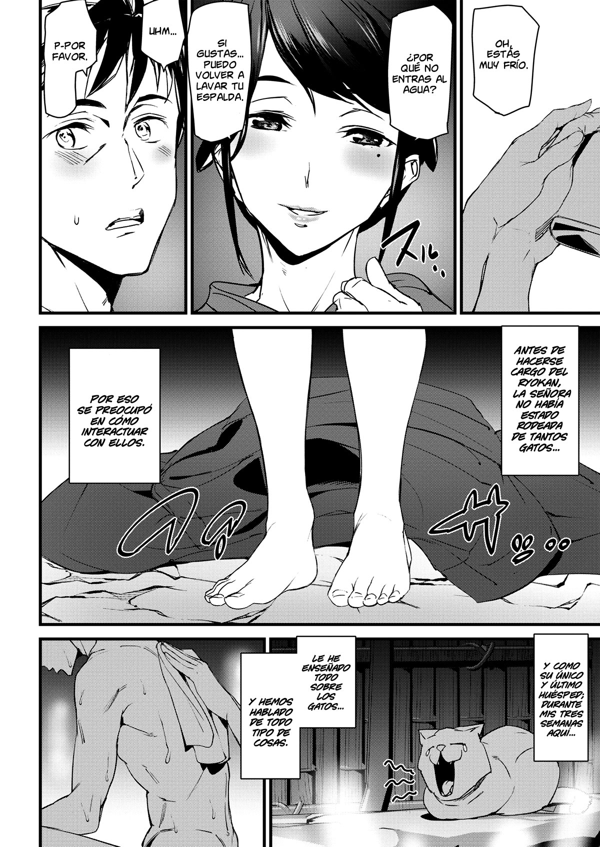 Neko Onsen no Wakaokami | La dueña de la posada de los gatos page 6 full