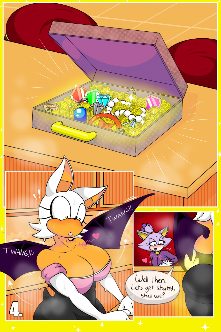 Rouge and Blaze in: House Call page 4 full
