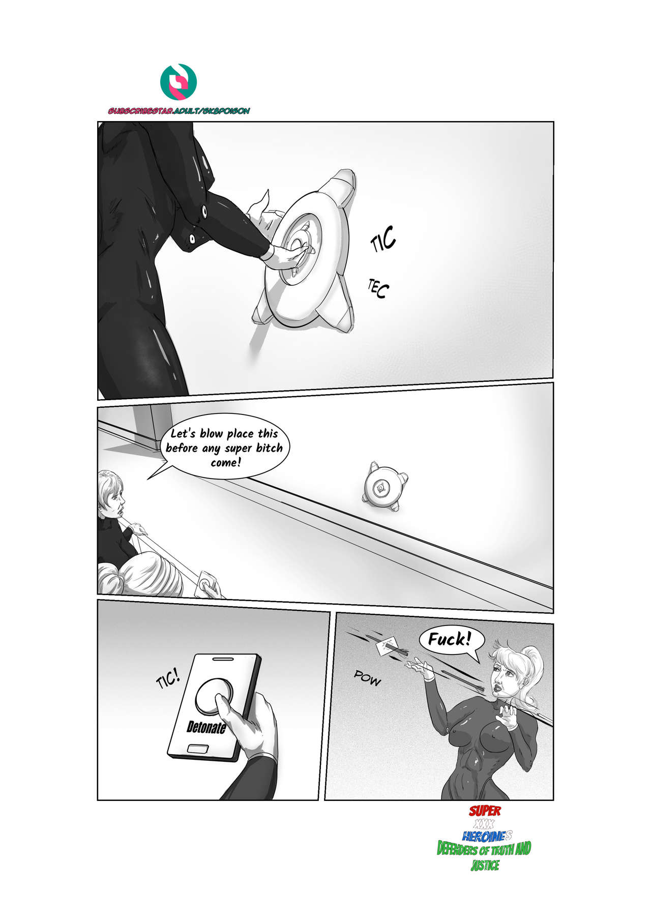 Super Heroines XXX The Invasion of the Underworld page 3 full