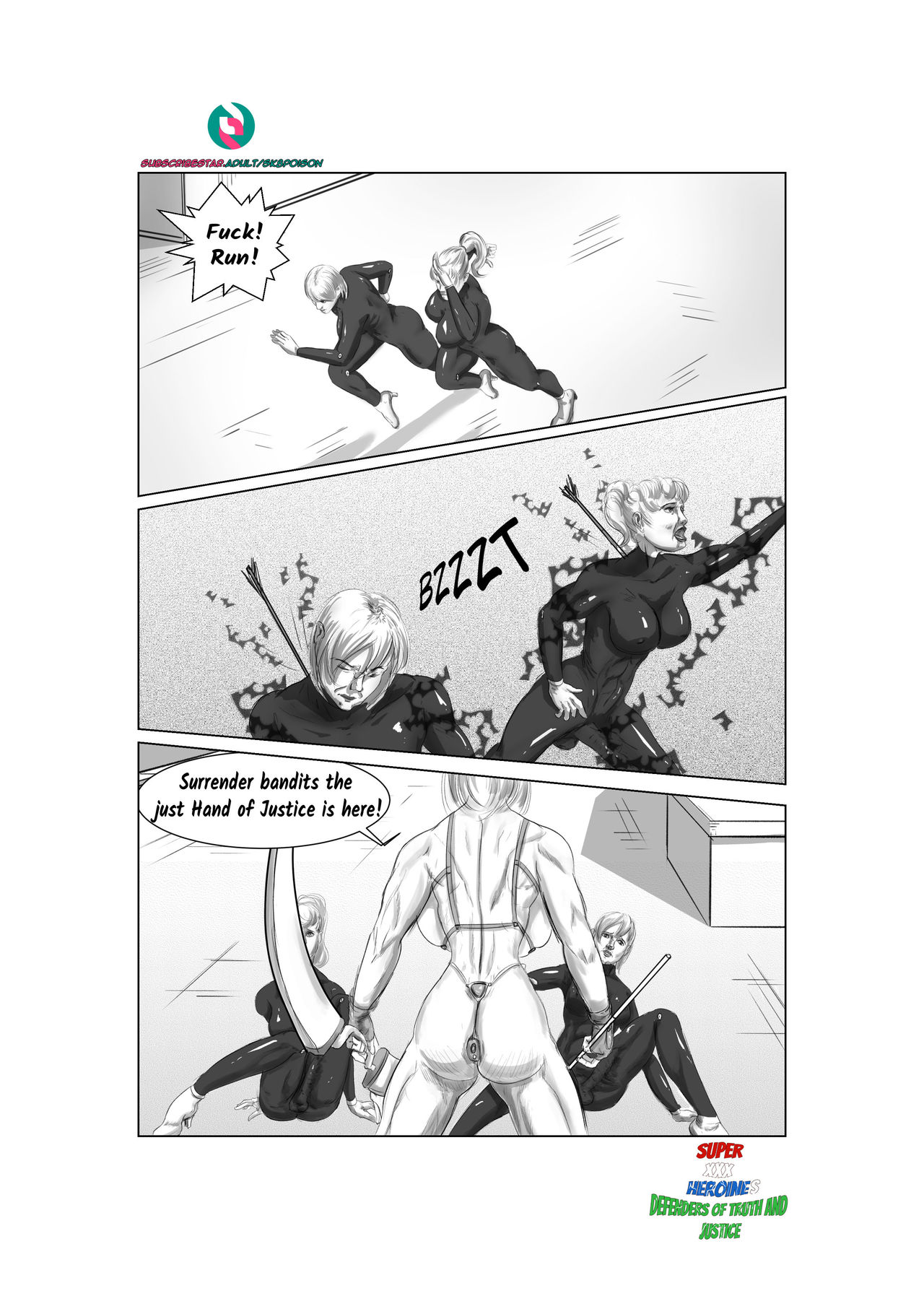 Super Heroines XXX The Invasion of the Underworld page 5 full