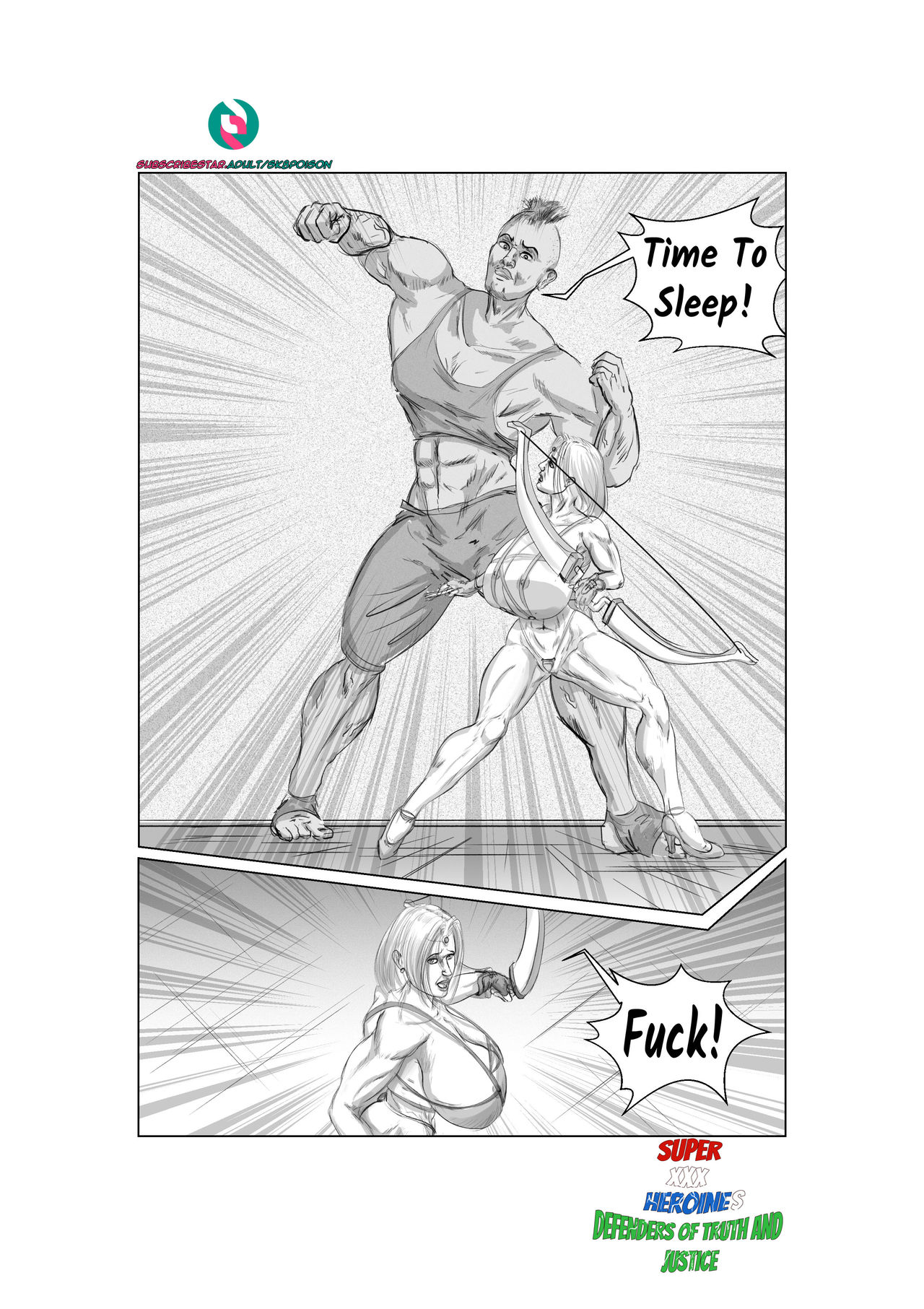 Super Heroines XXX The Invasion of the Underworld page 7 full