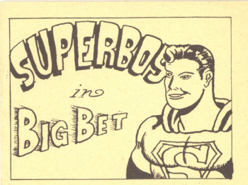Superboy in Big Bet cover