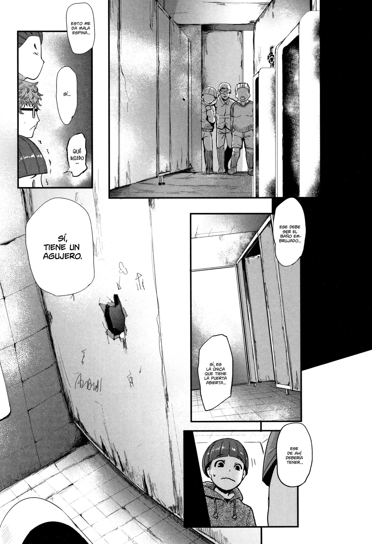 Kaiki! Ana onna | ¡Insólito! La Mujer del Agujero page 3 full
