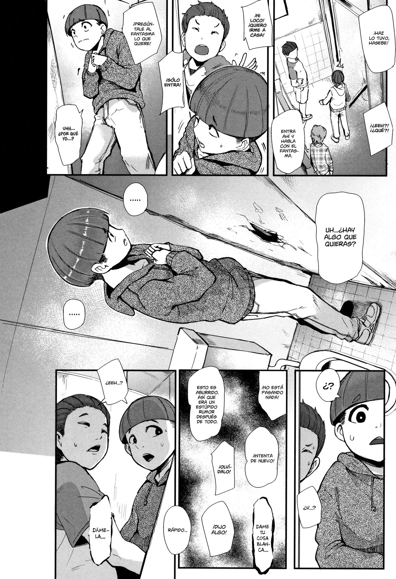 Kaiki! Ana onna | ¡Insólito! La Mujer del Agujero page 4 full