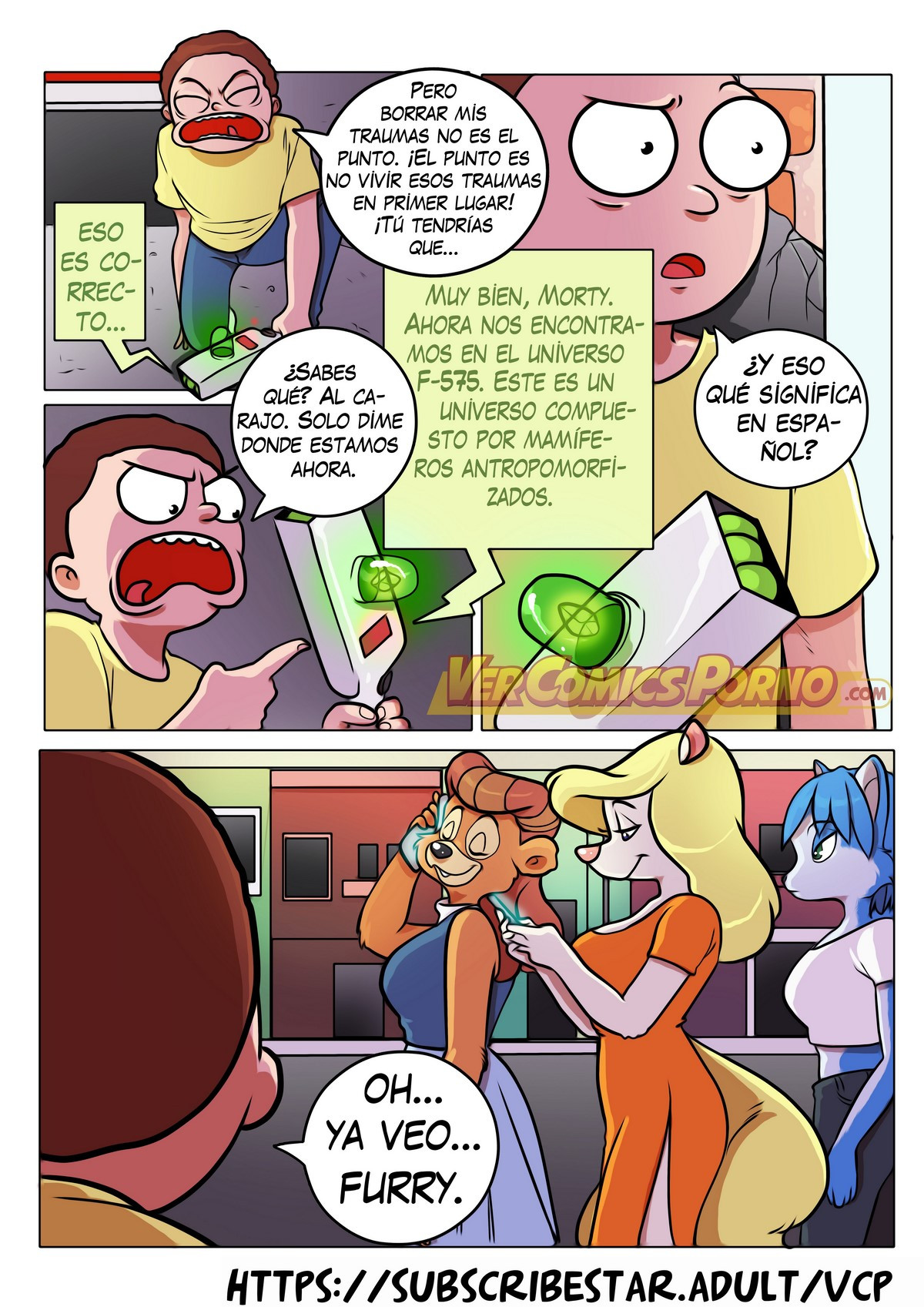 Rick &amp; Morty: Viaje de Placer 3 -  -  - page 3 full
