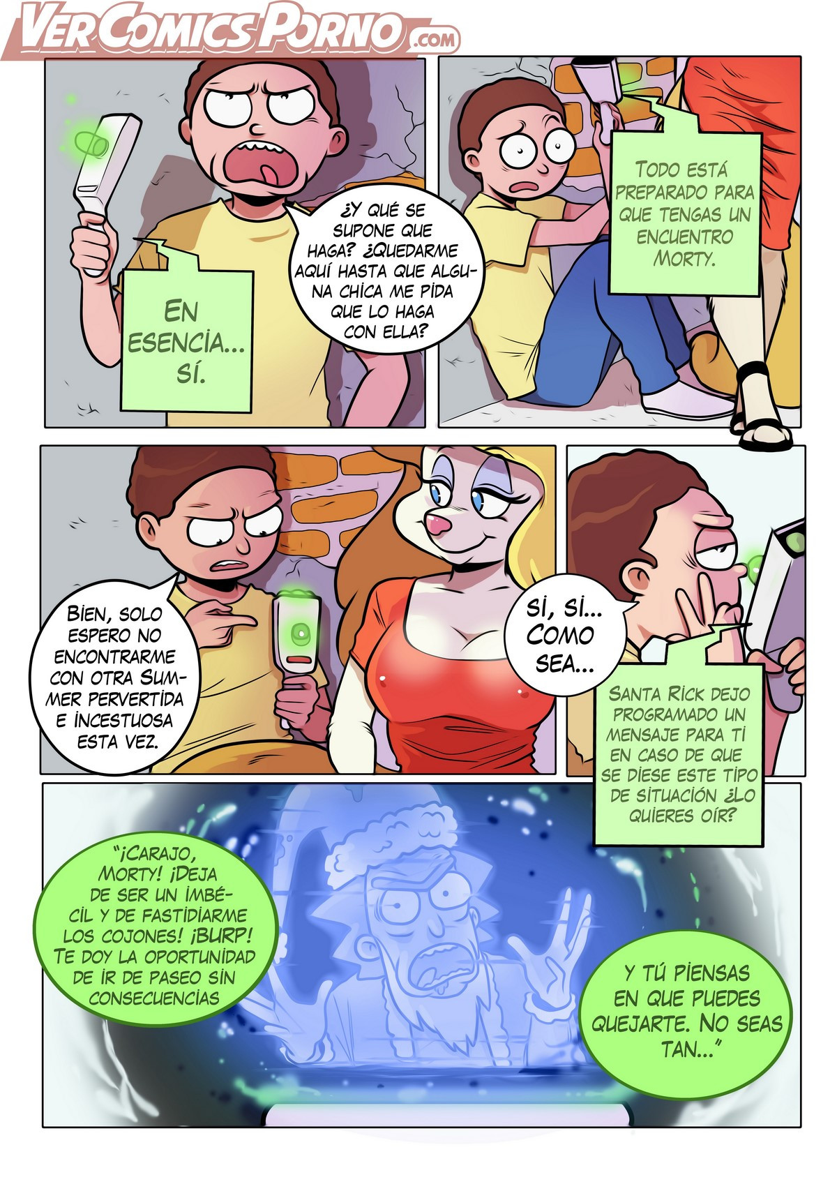 Rick &amp; Morty: Viaje de Placer 3 -  -  - page 4 full