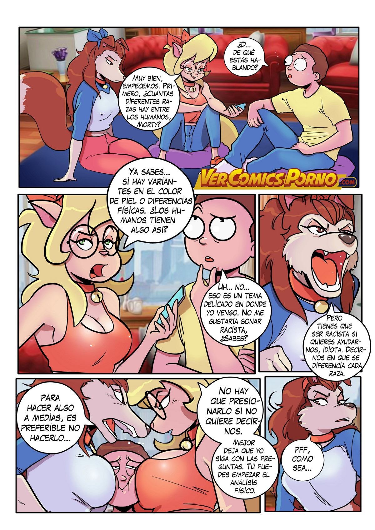 Rick &amp; Morty: Viaje de Placer 3 -  -  - page 9 full