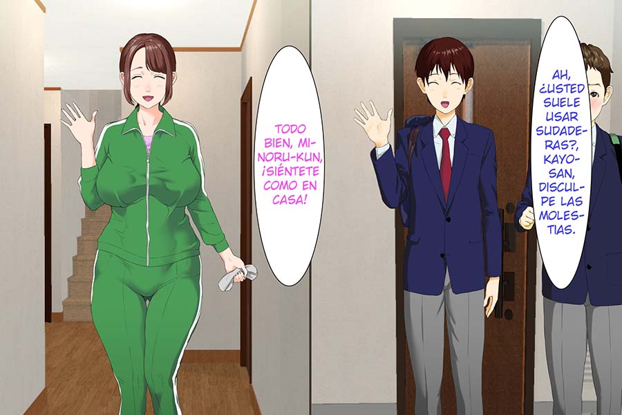 Kinjo Yuuwaku Daisandan <Tomodachi no Okaa-san Hen> Zenpen page 4 full