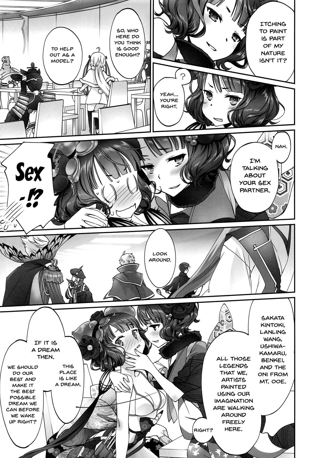 Hokusai-chan Manga page 4 full