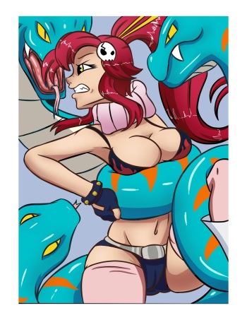 Yoko vs the Snake cover