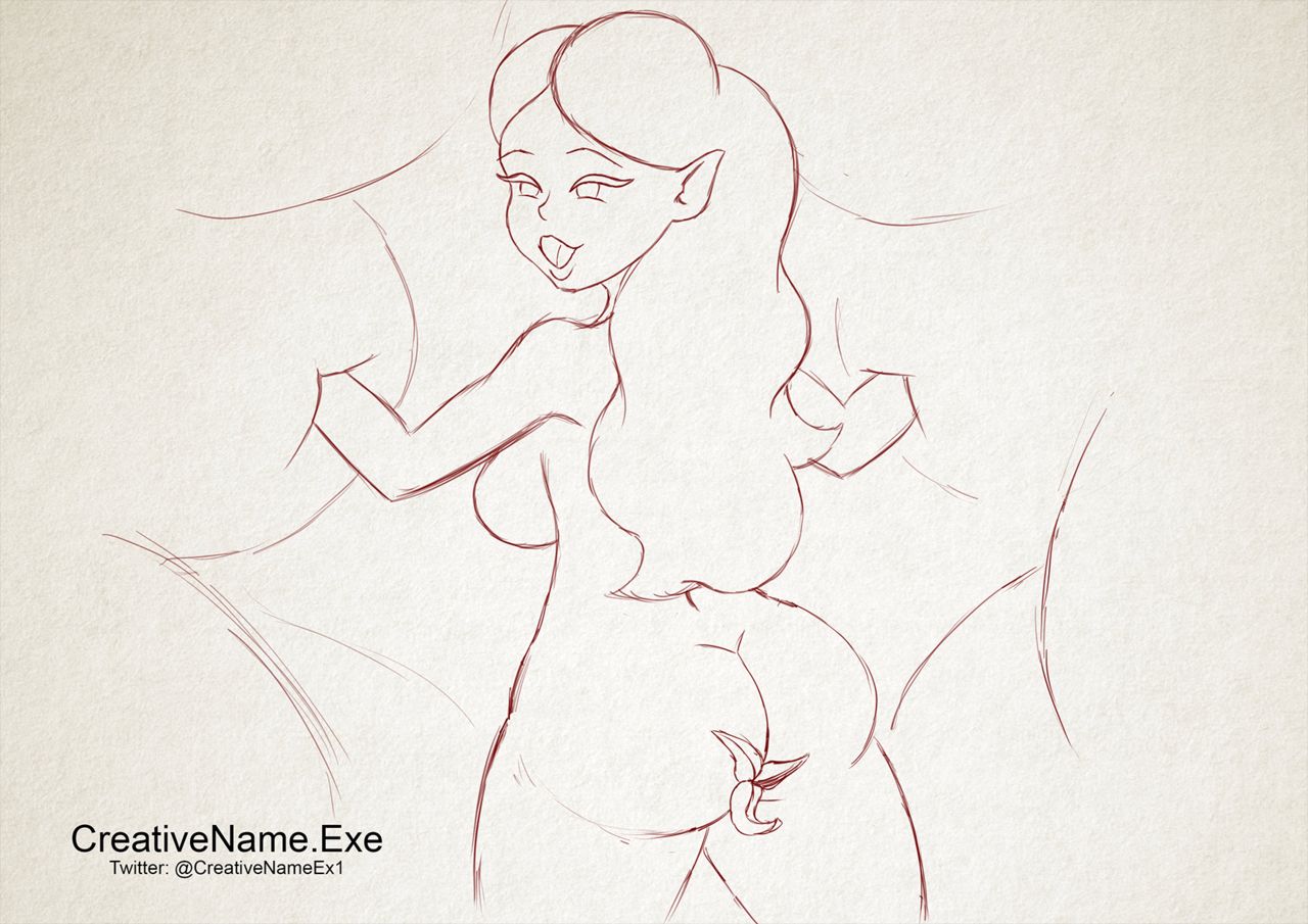Invader Squid - Animated Scene Sketch page 9 full