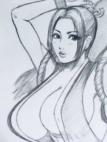 Mai Shiranui Sketches cover