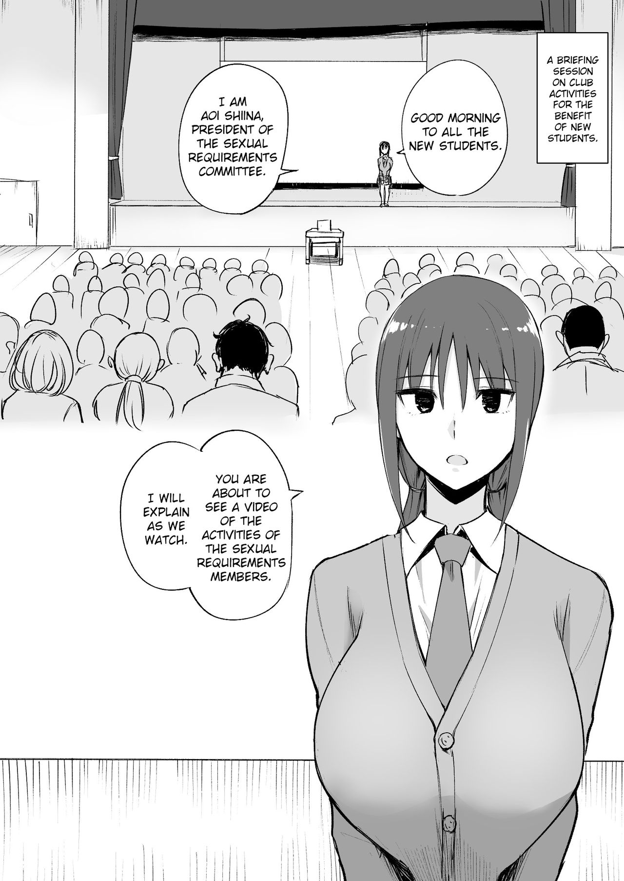 Seishori Iin no Katsudou Setsumeikai | An Explanation of the Duties of a Sexual Requirements Committee Member page 2 full