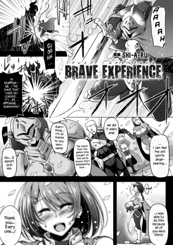 BRAVE EXPERIENCE cover
