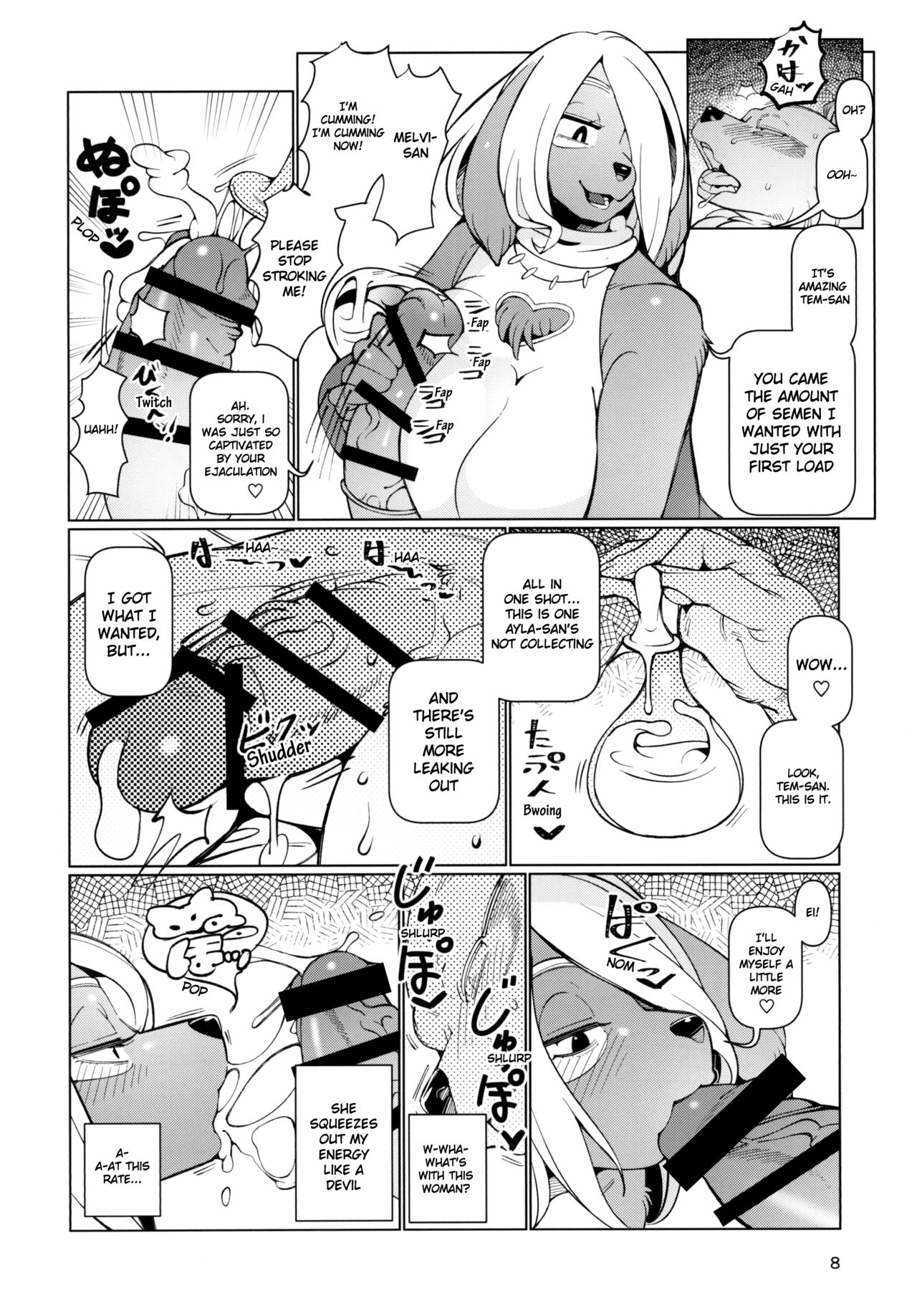 Kemomesu Fup Nipple | Kemono Handjob page 8 full