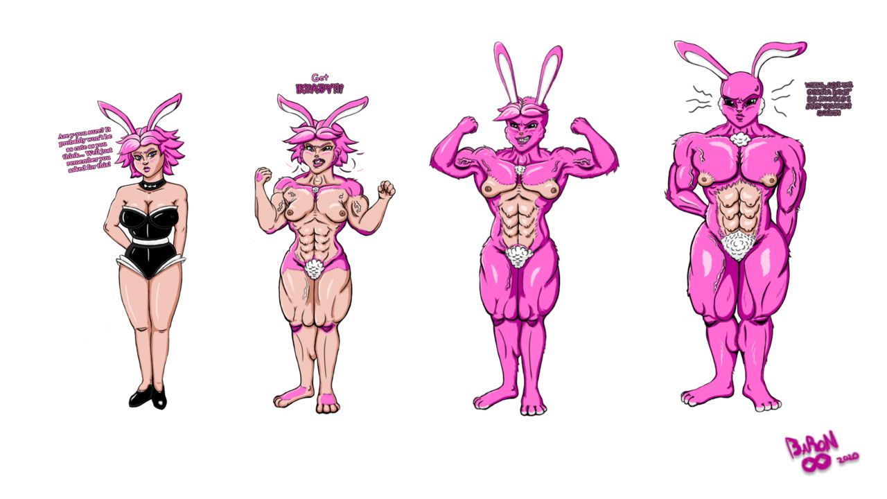Bunny Girl Gigi Transformation Sequence page 5 full