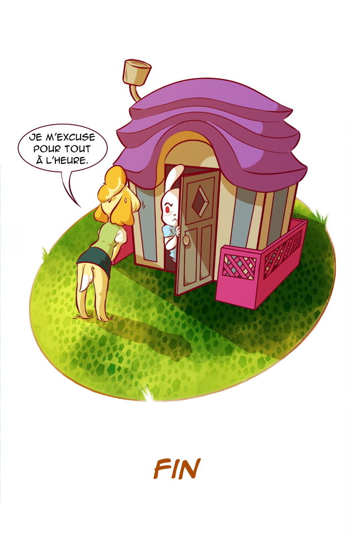 Isabelle's Hard Day at Work | La Dure Journée de Travail de Marie page 7 full