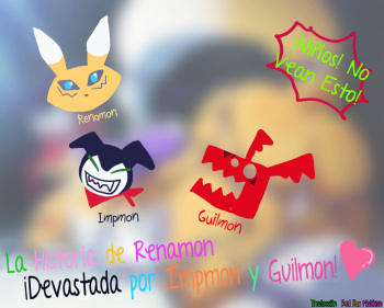 Renamon o Impmon to Guilmon ga Ryoujoku Shichau Ohanashi | La Historia de Renamon, Guilmon e Impmon cover
