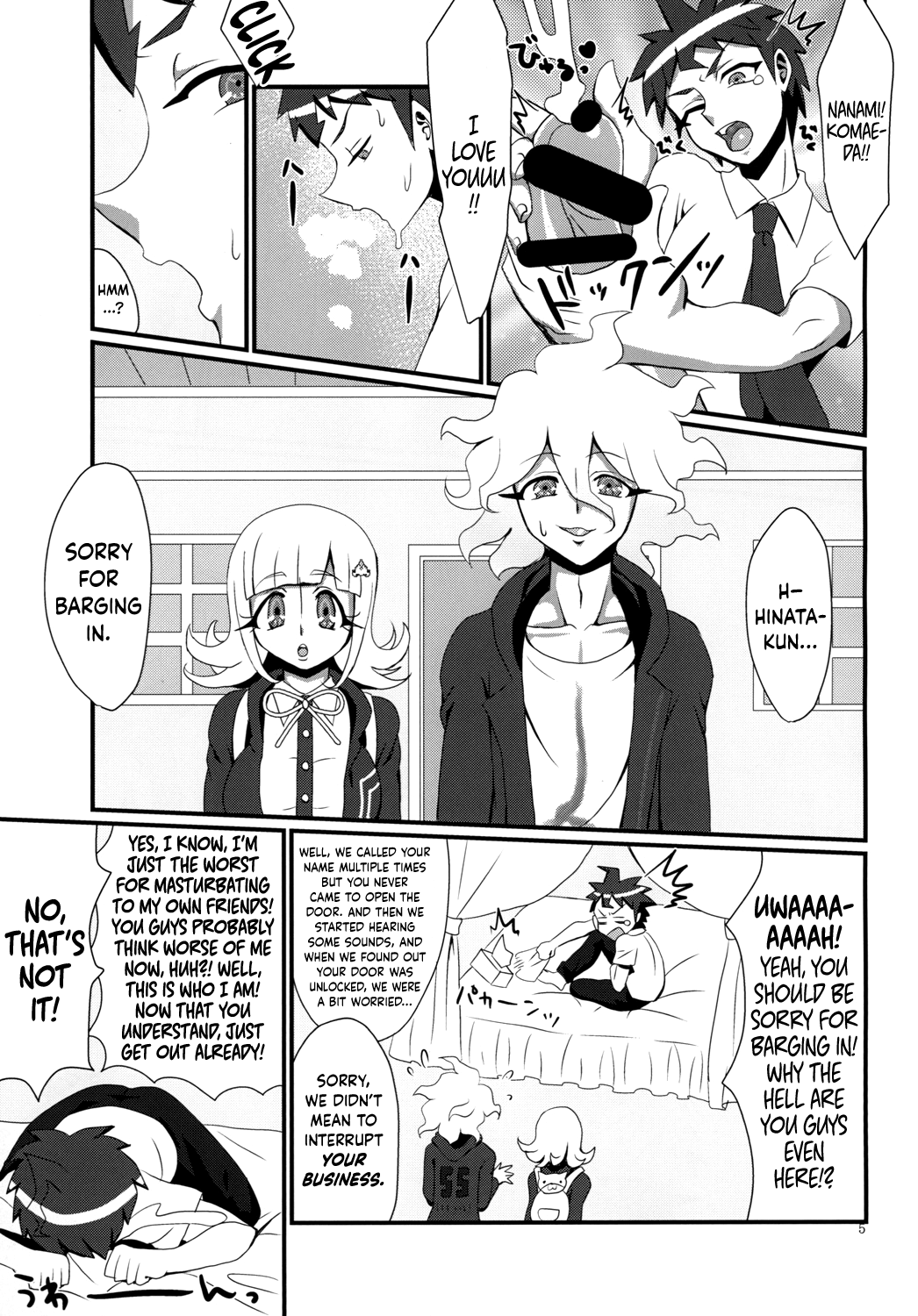 Triple Love Attack! page 7 full