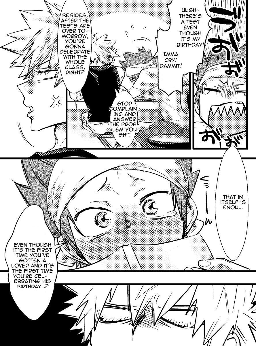Kirishima Eijiro-kun Otanjoubi Omedetou Manga desu page 4 full