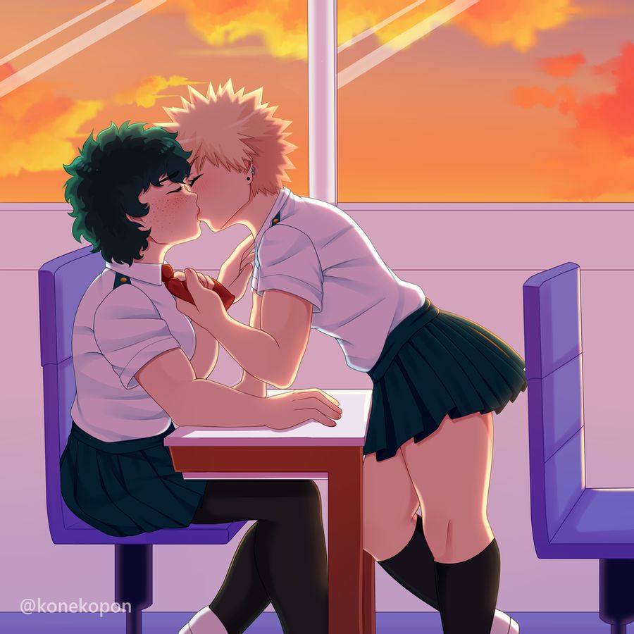 Mostly Bakugo Genderbend page 3 full