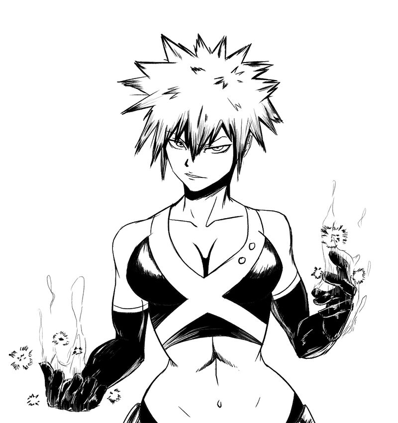 Mostly Bakugo Genderbend page 4 full
