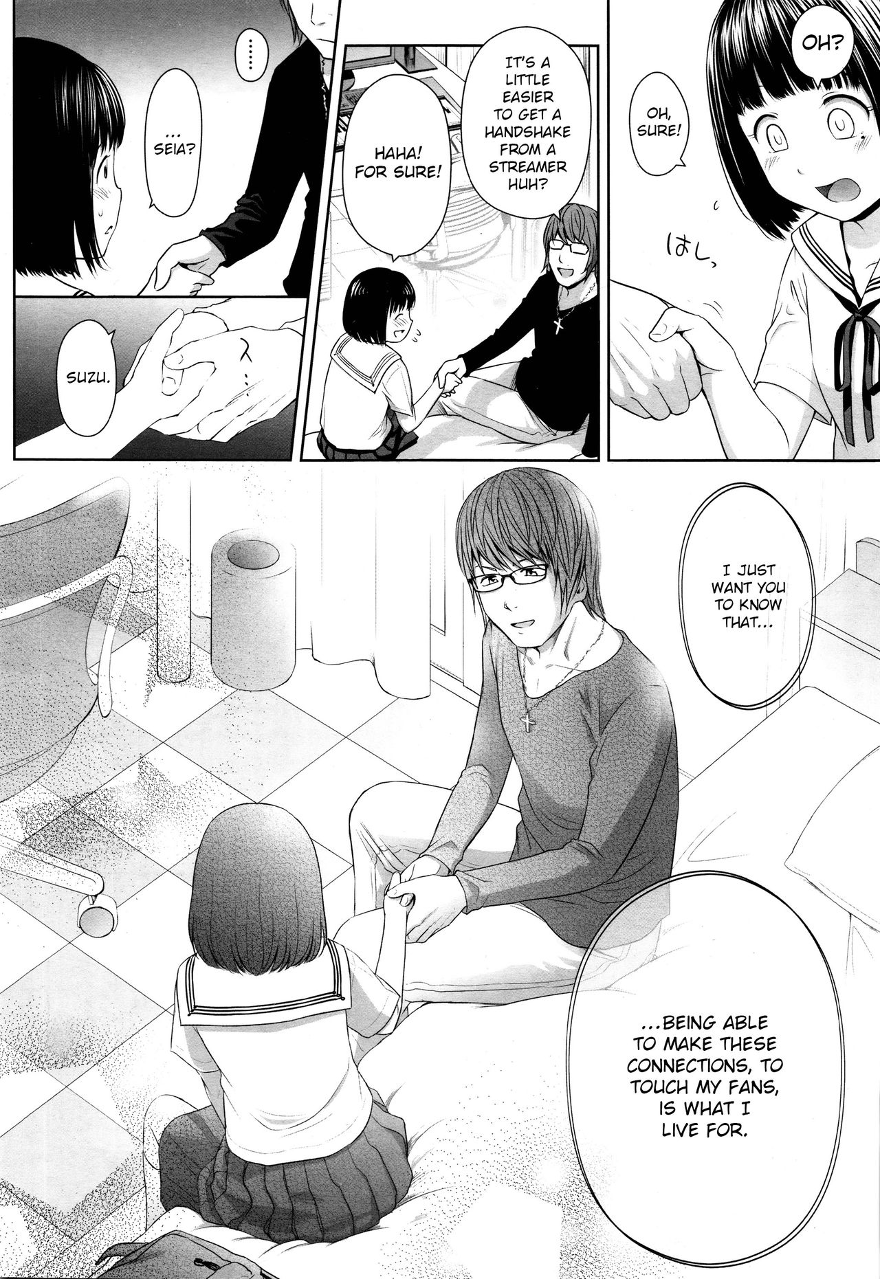 Utaite no Ballad | Streamer's Ballad Ch. 1 page 8 full