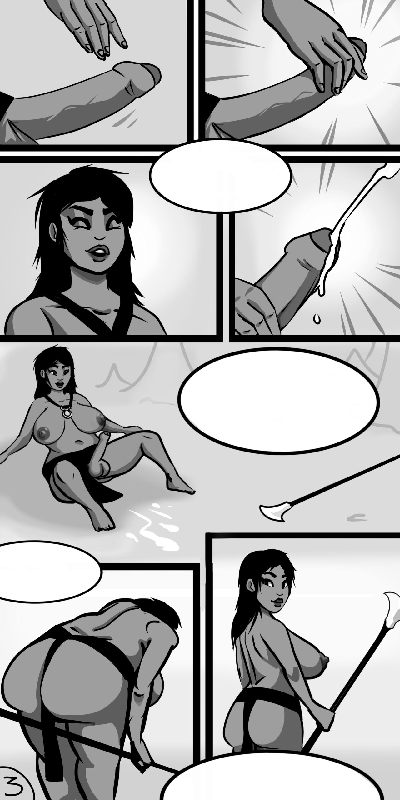 The Minotauress page 3 full