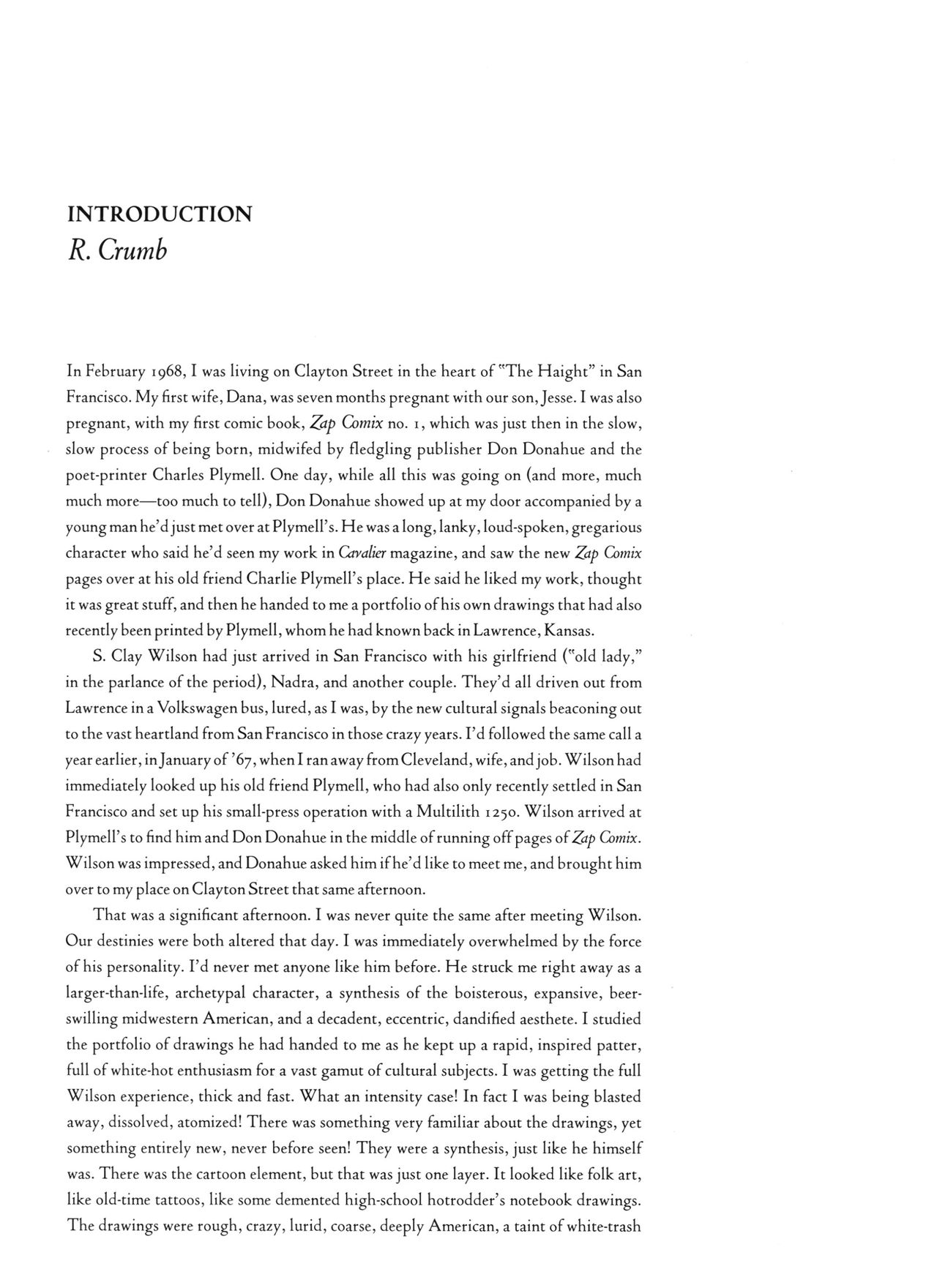 Art of S. Clay Wilson page 7 full