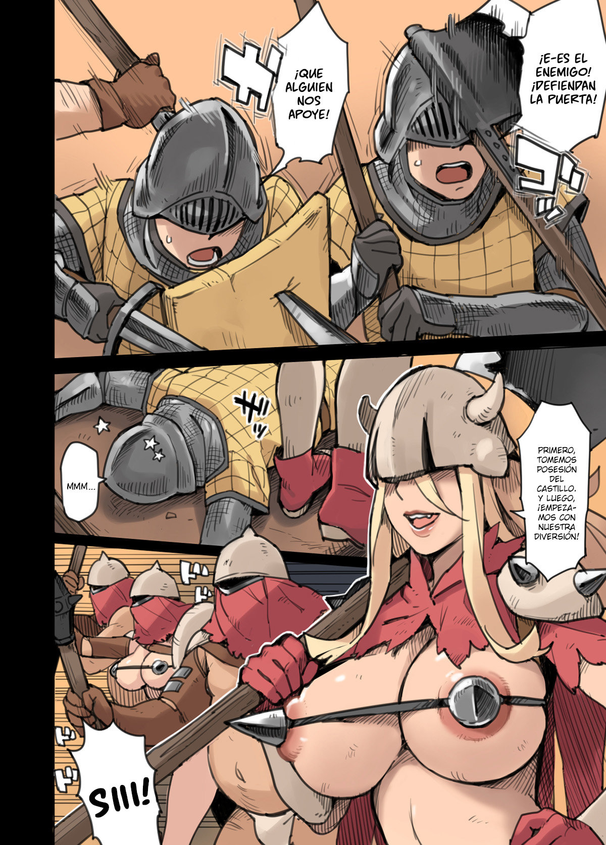 Shinryaku no Wild Ecchi Teikoku!! -Inran Dasshutsu Hen- page 4 full