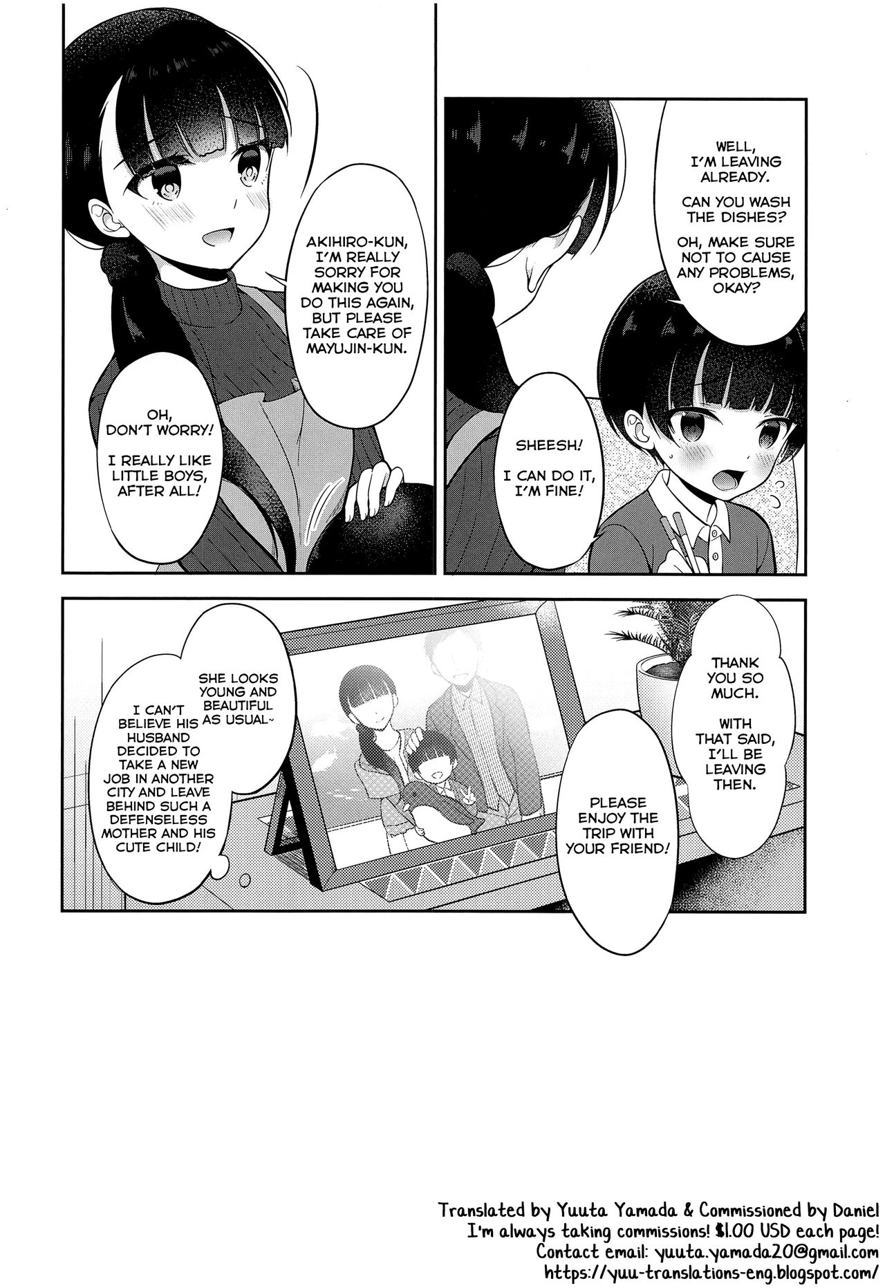 Obocchama DS Mayuto-kun no Katei Houmon x Omocha Ecchi page 3 full