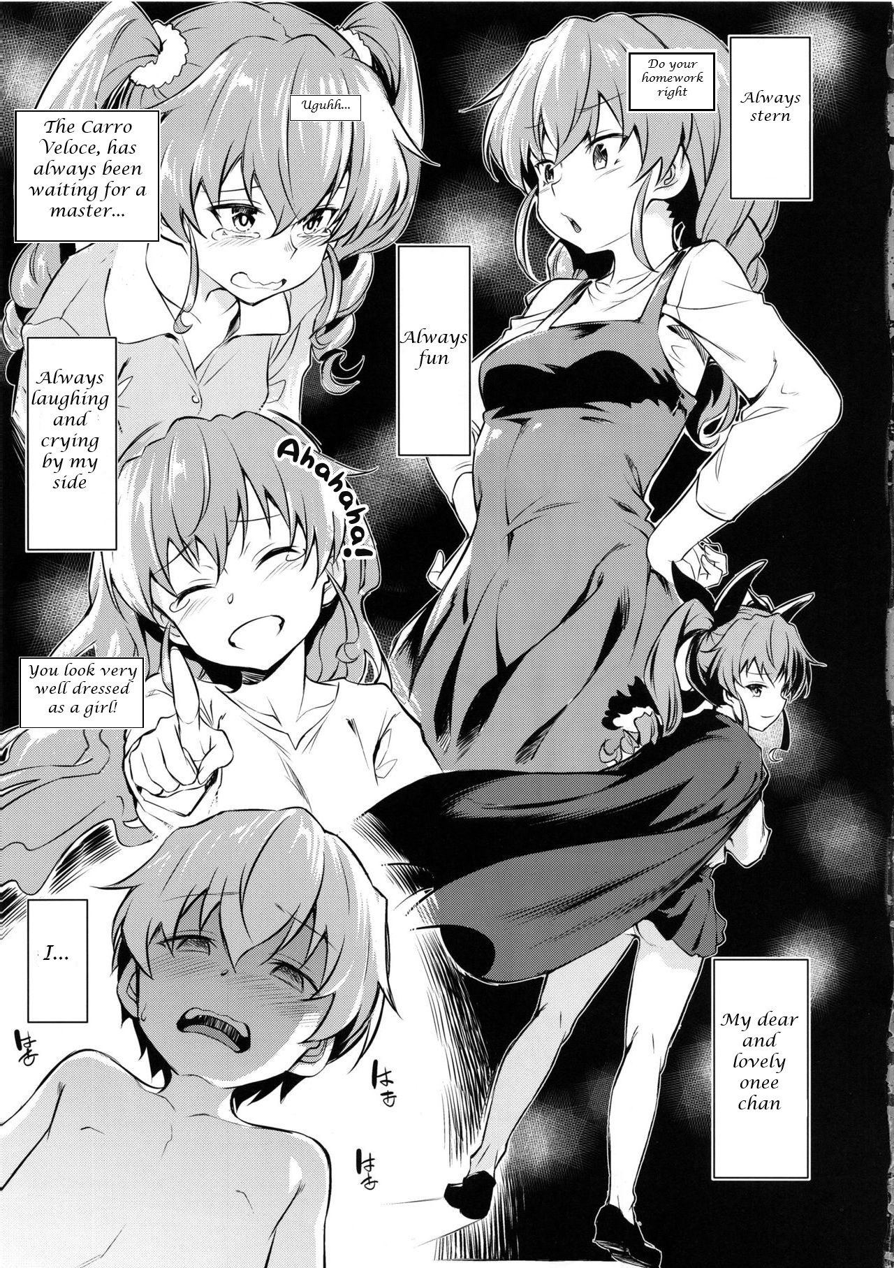 Senshadou no Uramichi Anzio Koukou page 4 full