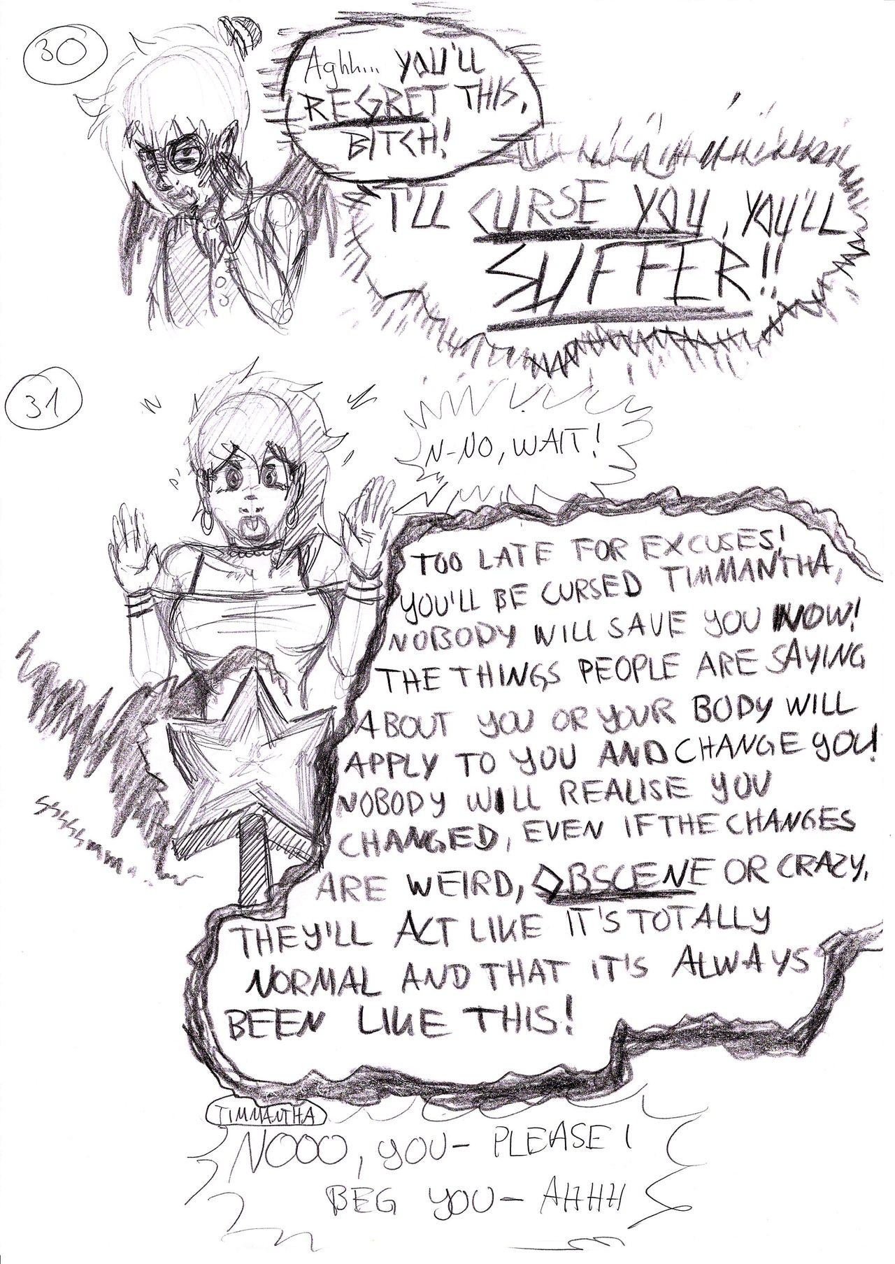 Timmy and Anti Cosmo - Shower Fun Smut Comic page 9 full