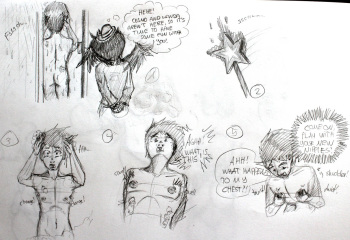 Timmy and Anti Cosmo - Shower Fun Smut Comic cover