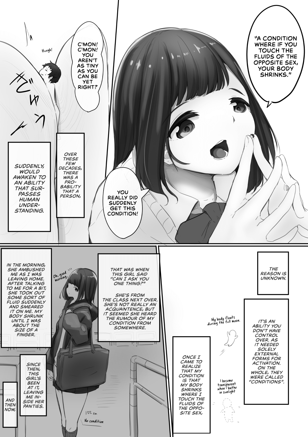 A Situation Where Your Body Shrinks from Body Fluids page 3 full