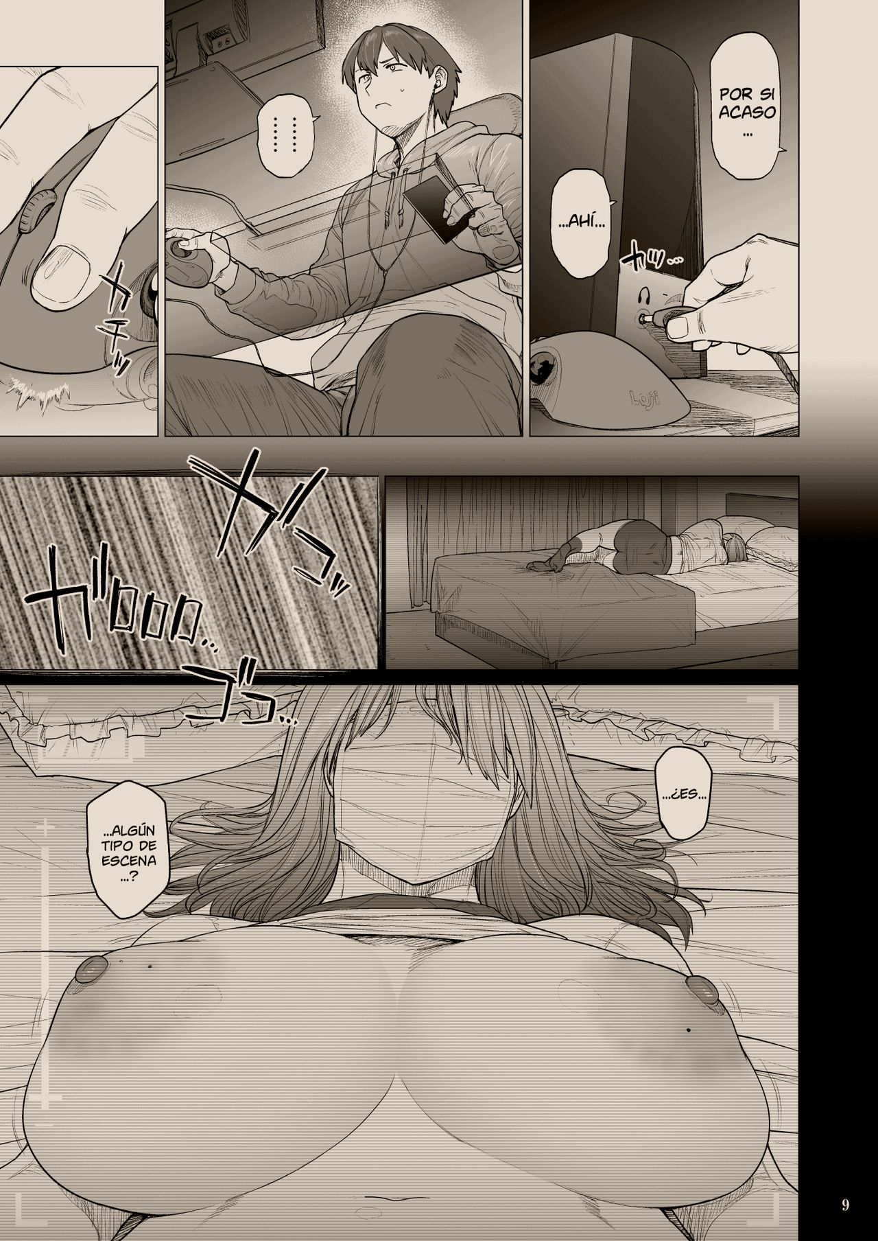 B.S.S.² -Boku ga Saki ni Suki datta no ni Bijin de Kashiko na Osananajimi ga Senpai no Circle no Tetsudai de Suki Houdai Sareteita Hanashi- page 9 full