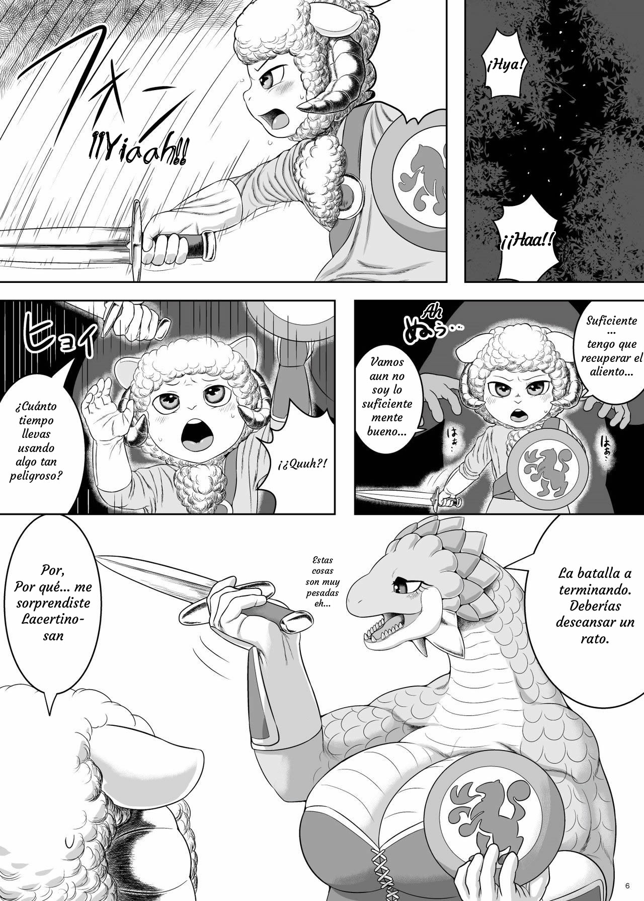 Yararetai Yatsu wa Mae ni Dena!! | El que quiera ser asesinado un paso al frente!! page 6 full