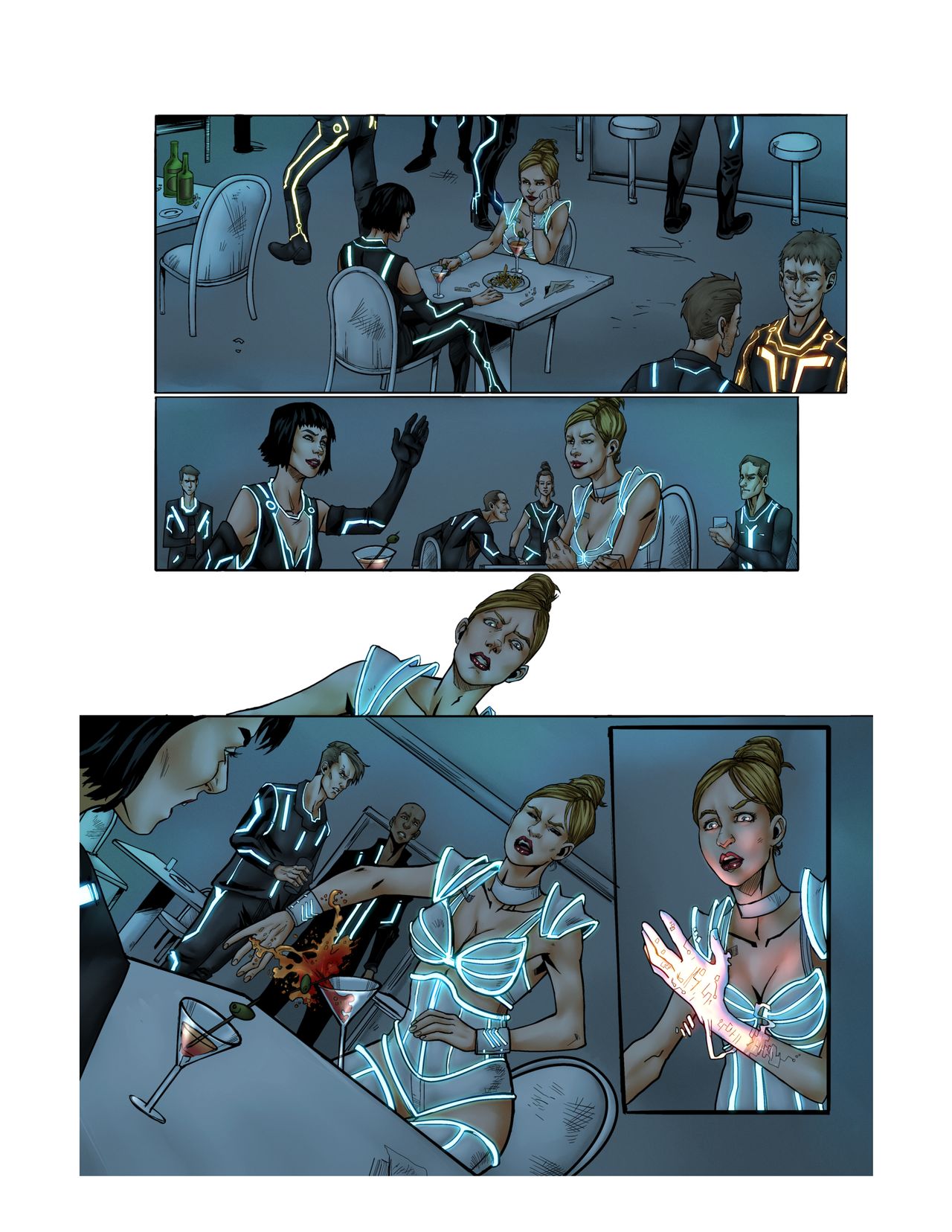 Tron Derezzed page 1 full