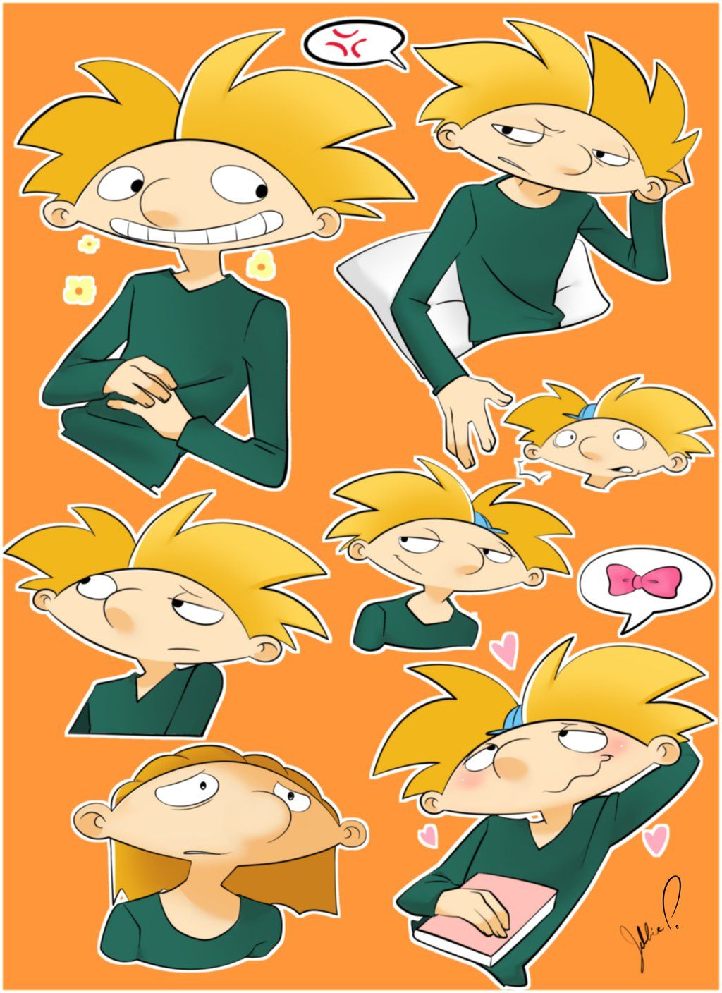 JebbiePinka's Hey Arnold! works page 8 full
