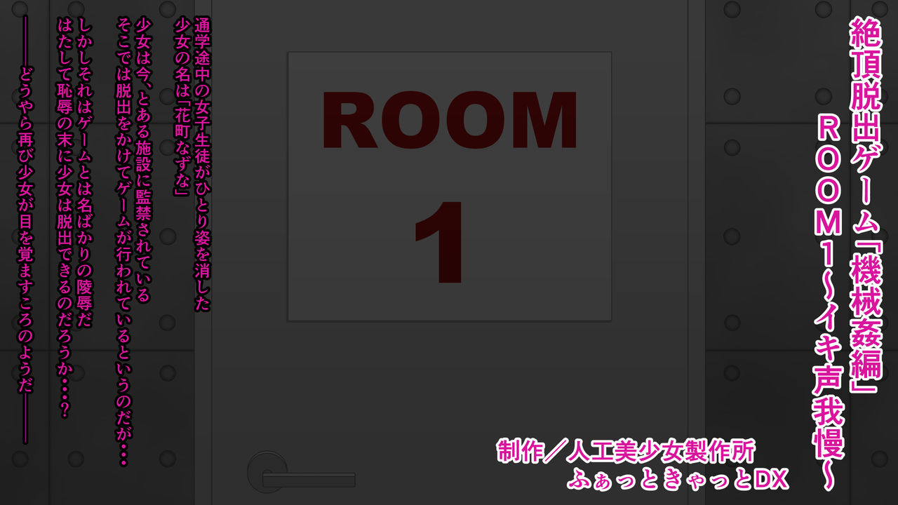 Orgasm Escape Game "Mechanical Fornication" - Complete Set page 1 full