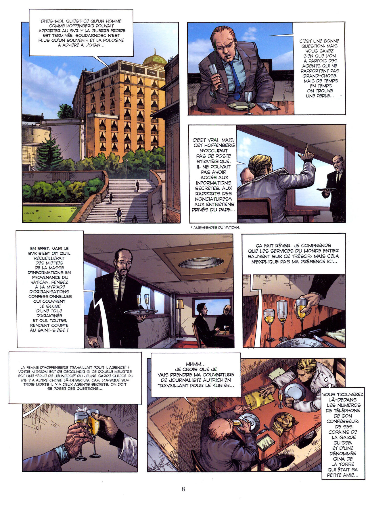 S.A.S. - T06 - L'Espion du Vatican page 10 full