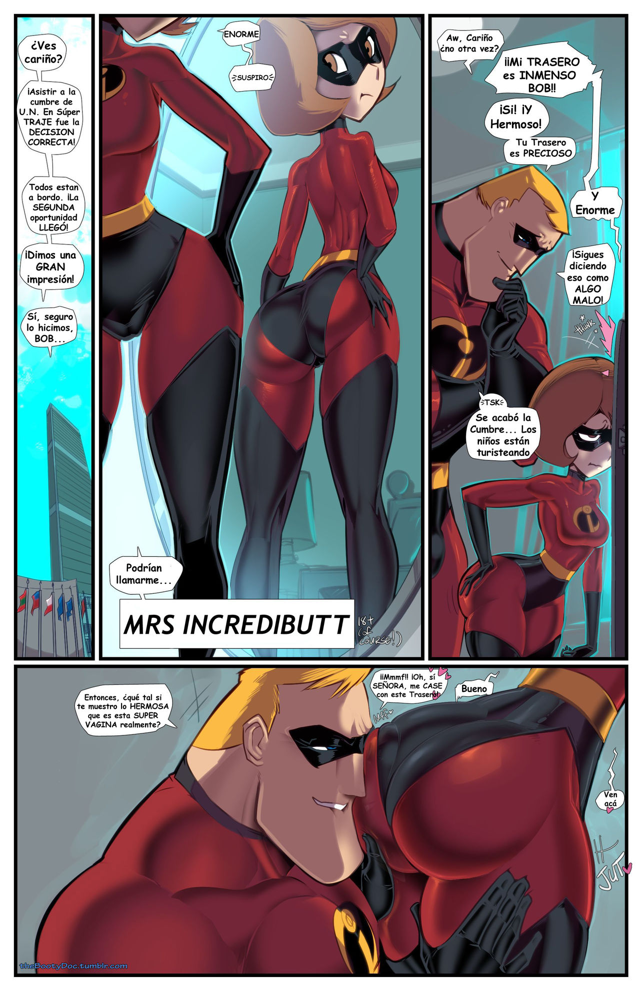 Mrs Incredibutt page 1 full