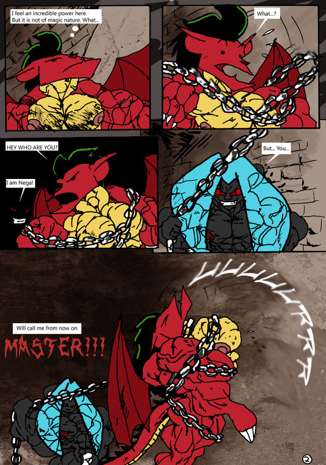 American Dragon Enslaved By Nega page 3 full